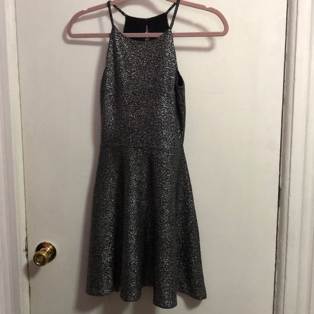 Necessary Clothing Black sparkly dress